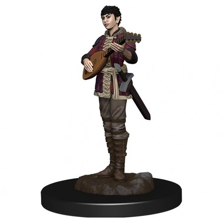 TOYS4.0 Dungeons & Dragons IR Premium Half-Elf Bard Female Miniatures TO1677726